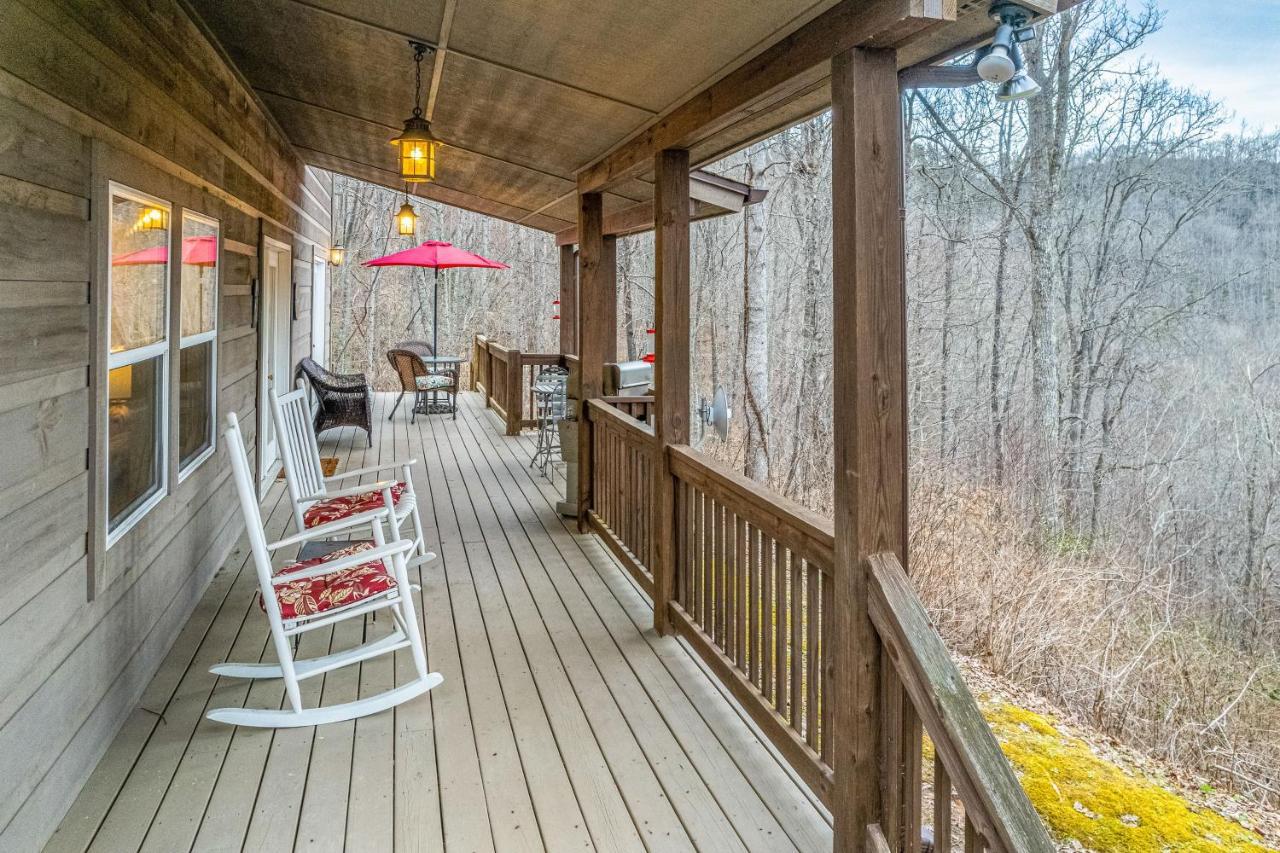 Tree Top Cabin Sylva Bagian luar foto